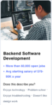 CoursesCareers Backend Software Development.