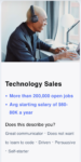 CoursesCareers Technology Sales
